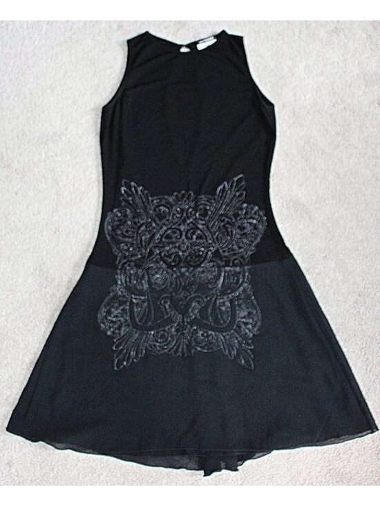 Gianfranco Ferre Dresses & Skirts - Gianfranco Ferre (DIOR) - Vintage Jersey Disco-Style Fit & Flare Dress - 38 or S